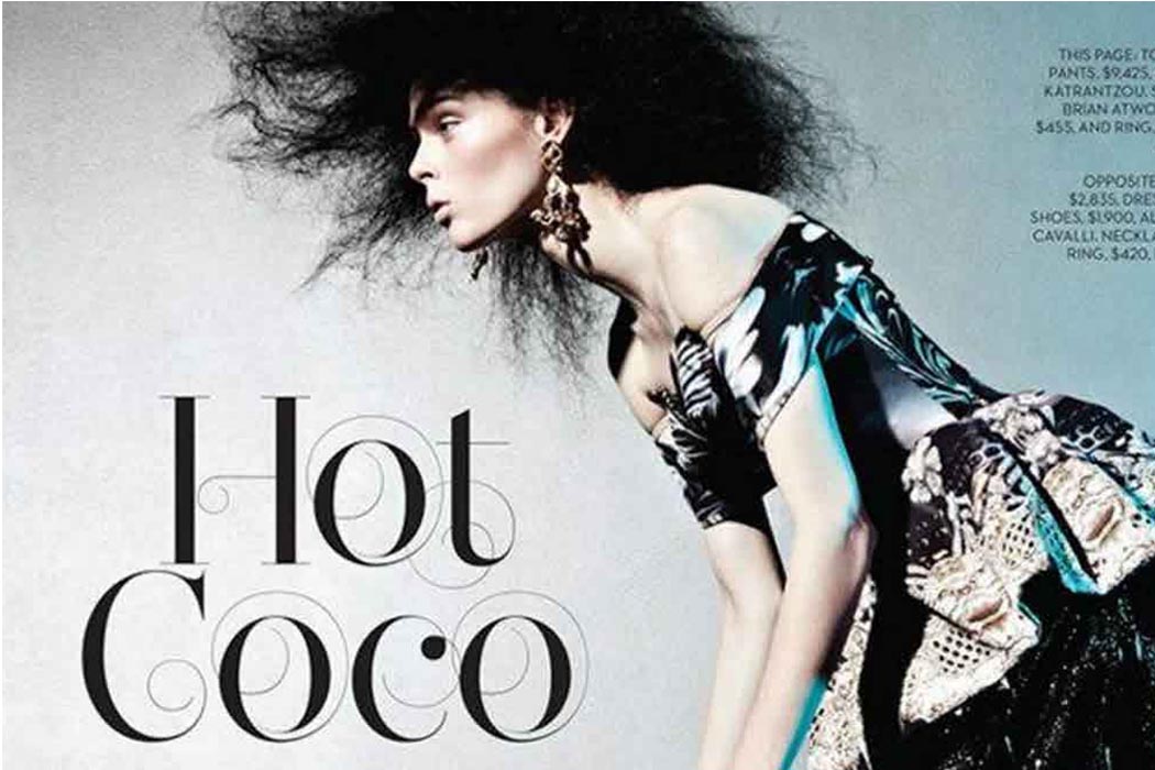 Coco Rocha Takes On 'Alter Ego' With White House Black Market - Blushing  Noir