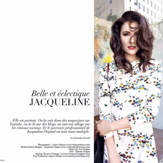Chari-T Magazine Summer 2015 featuring Jacqueline Depaul