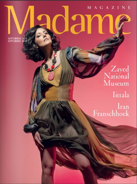Madame Magazine Sept 2105 Cover featuring Jacqueline Depaul
